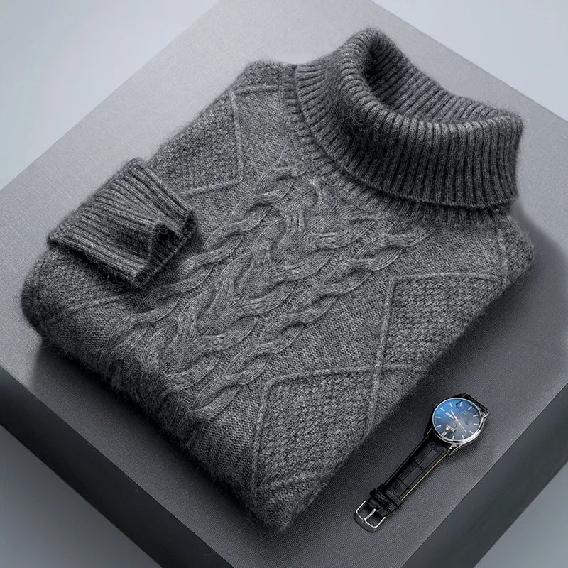 Aureo Madrid™ | Elegante jersey de cachemira con estampado