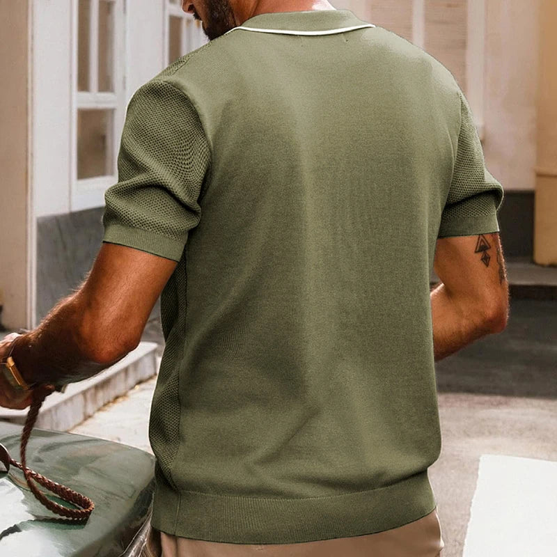 Aureo Madrid™ | Camisa de punto Nápoles