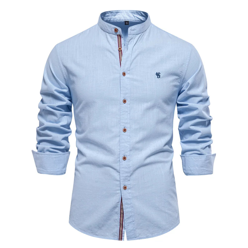 Aureo Madrid™ | Elegante camisa de lino