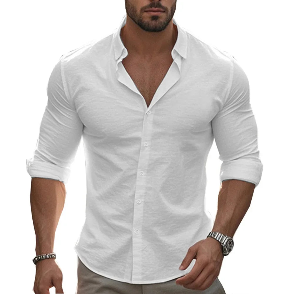 Aureo Madrid™ | Camisa de lino Palermo