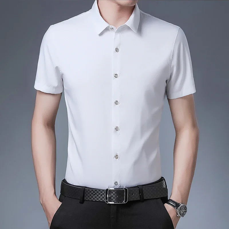 Aureo Madrid™ | Camisa Business Casual de manga corta