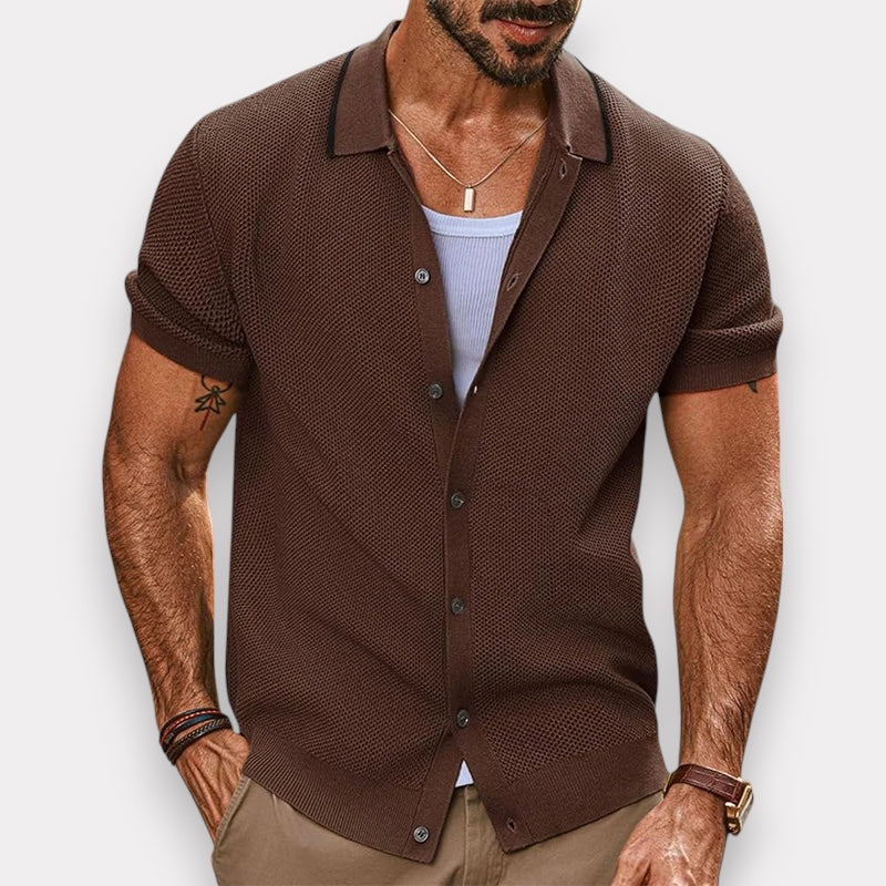 Aureo Madrid™ | Camisa de punto Nápoles