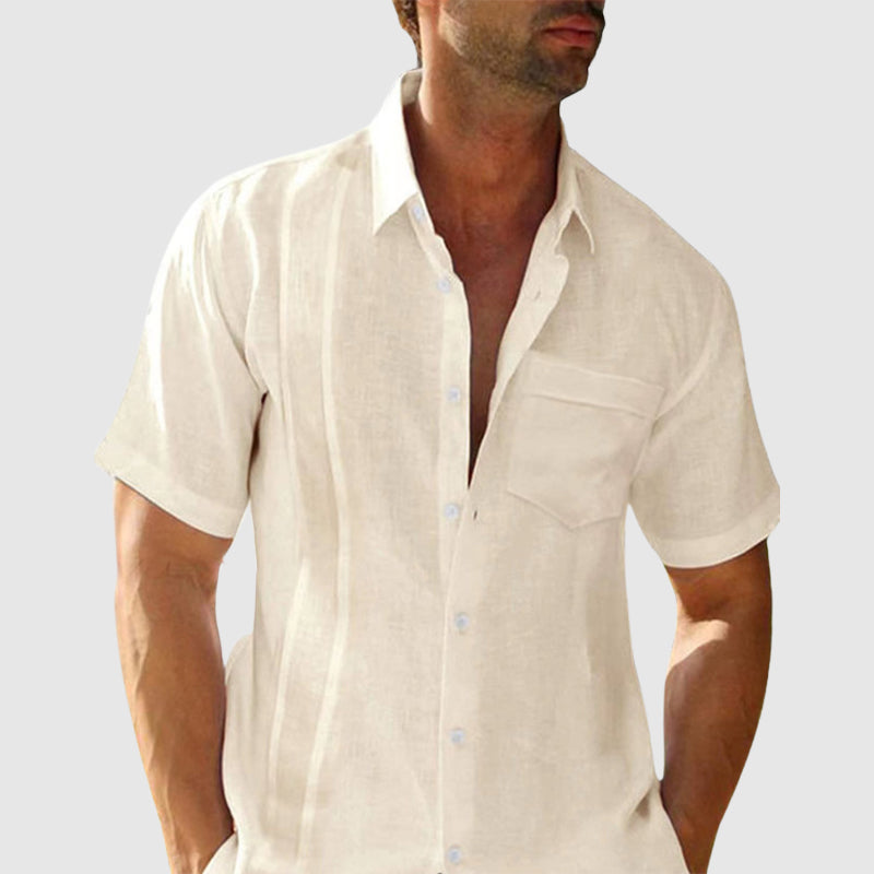 Aureo Madrid™ | Elegante camisa de verano de lino