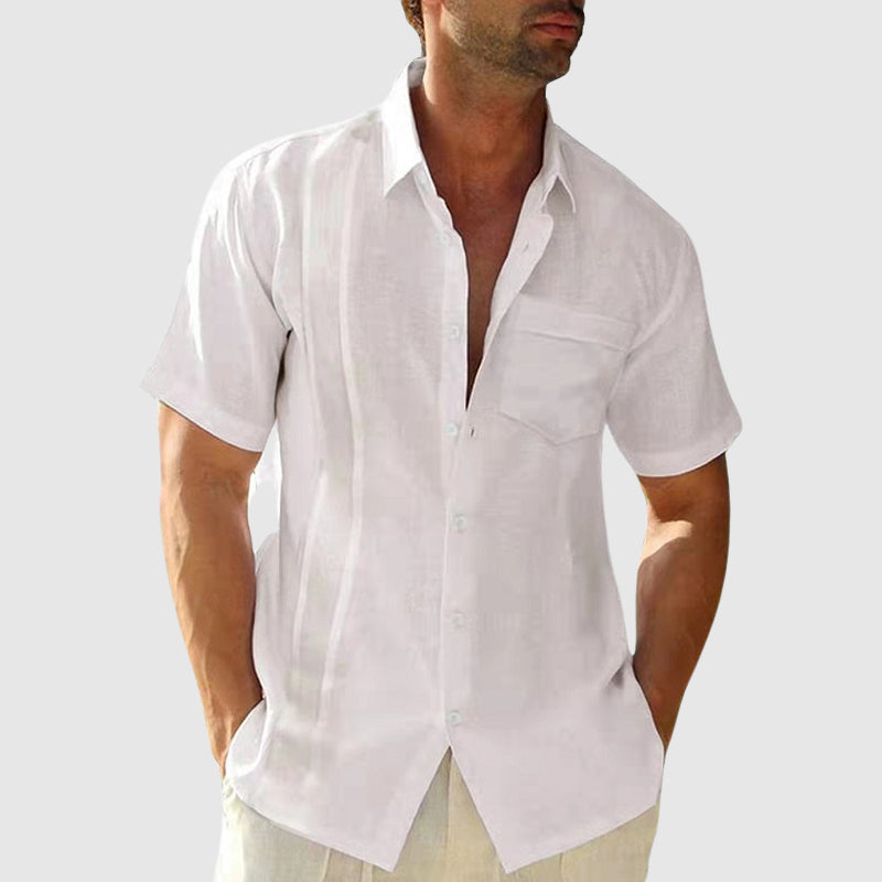Aureo Madrid™ | Elegante camisa de verano de lino