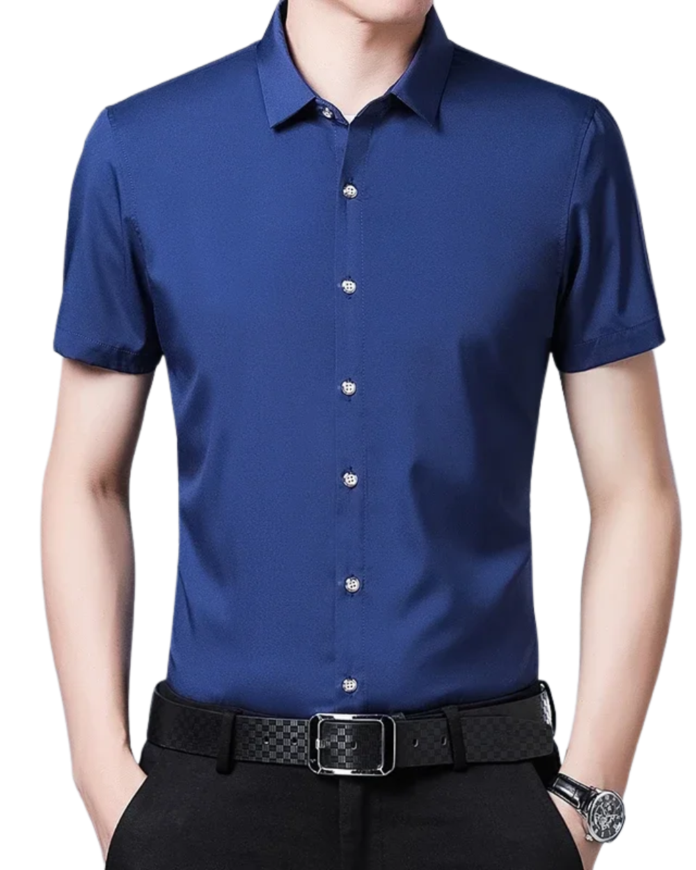 Aureo Madrid™ | Camisa Business Casual de manga corta