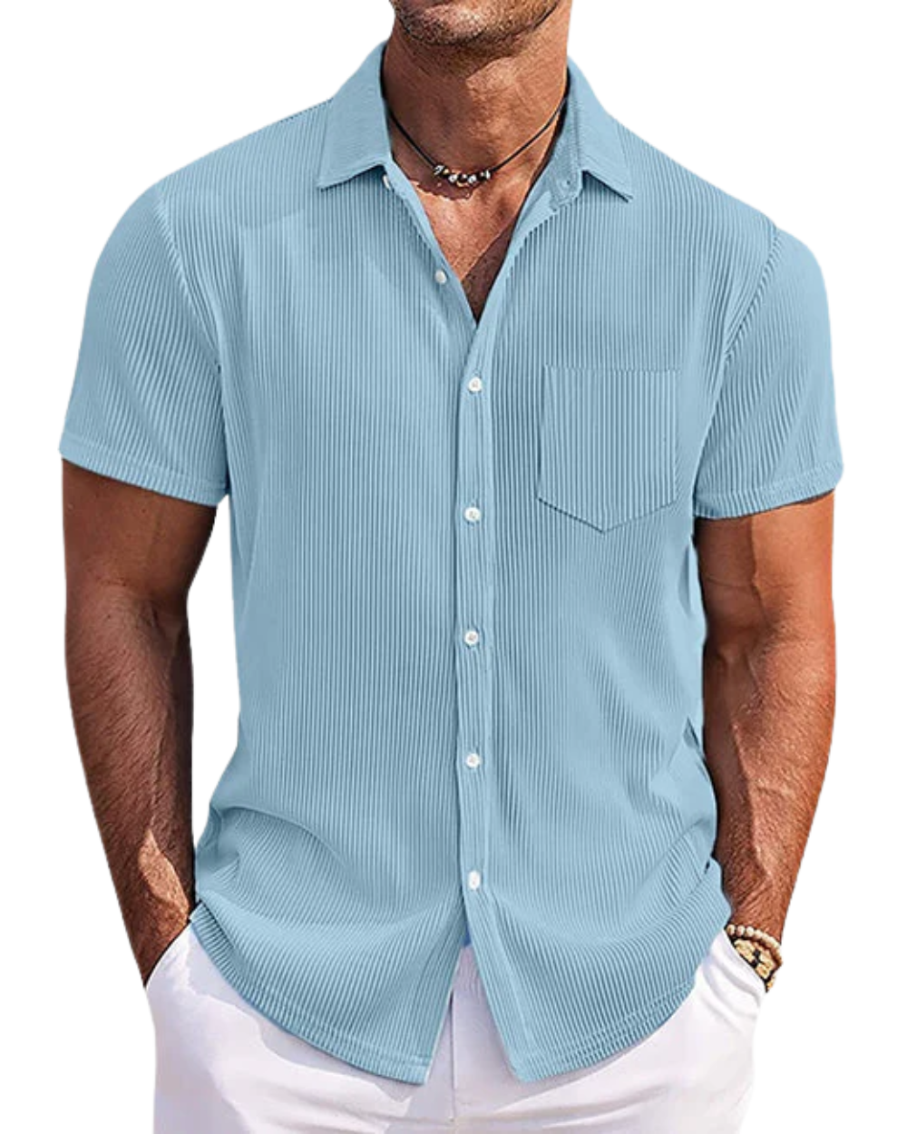 Aureo Madrid™ | Elegante camiseta de verano a rayas