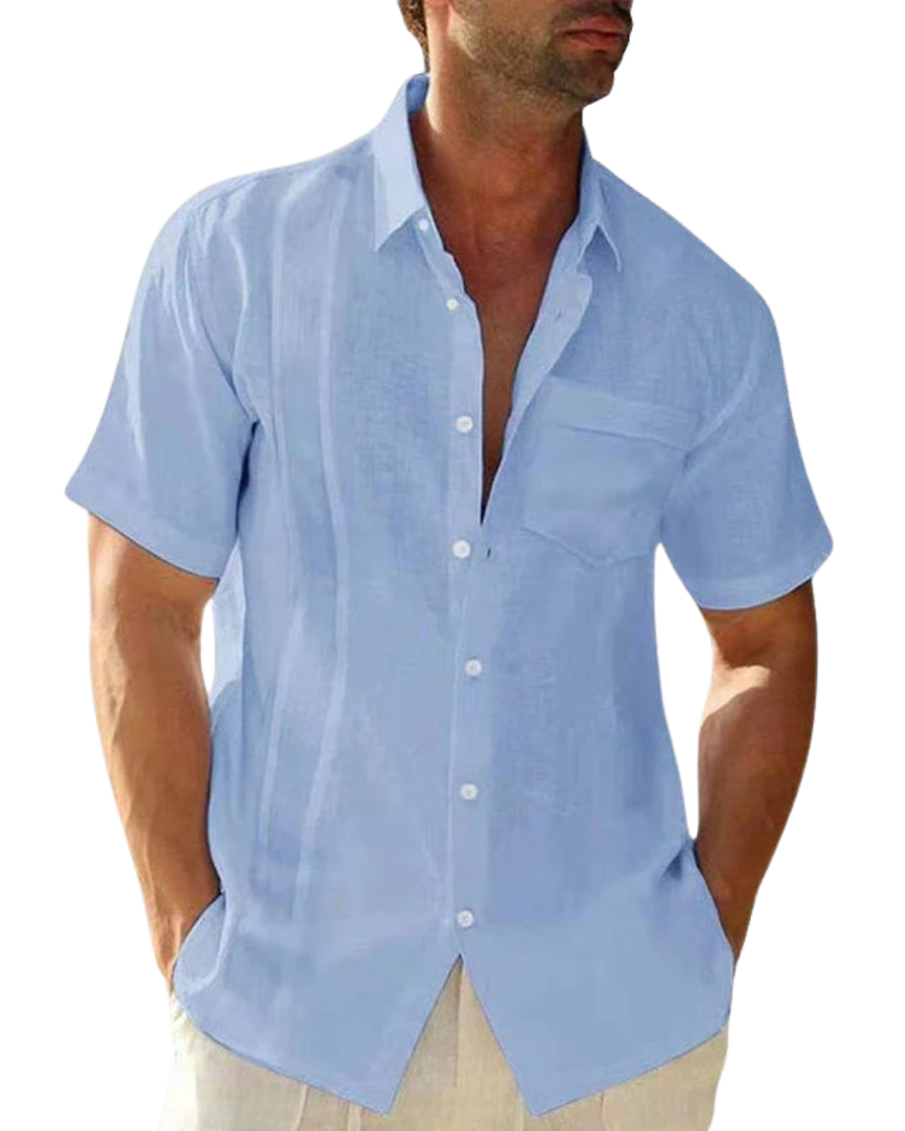 Aureo Madrid™ | Elegante camisa de verano de lino