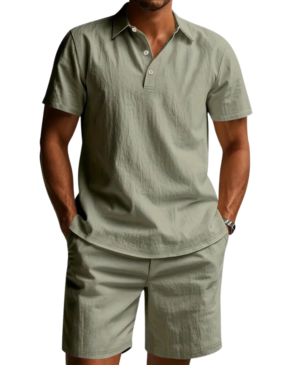 Aureo Madrid™ | Conjunto de lino para hombre