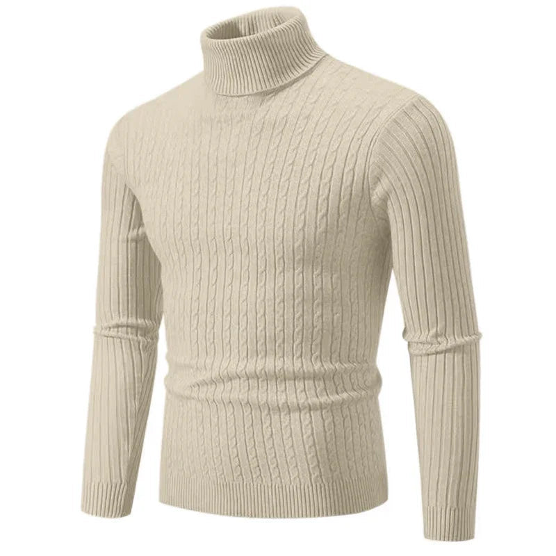 Aureo Madrid™ | Elegante jersey de cuello alto para hombre
