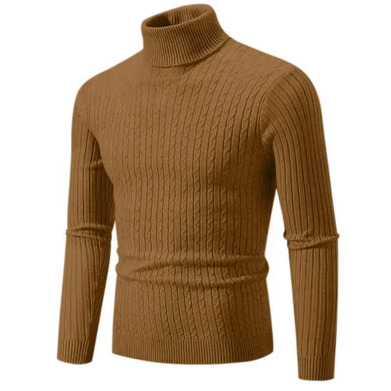 Aureo Madrid™ | Elegante jersey de cuello alto para hombre