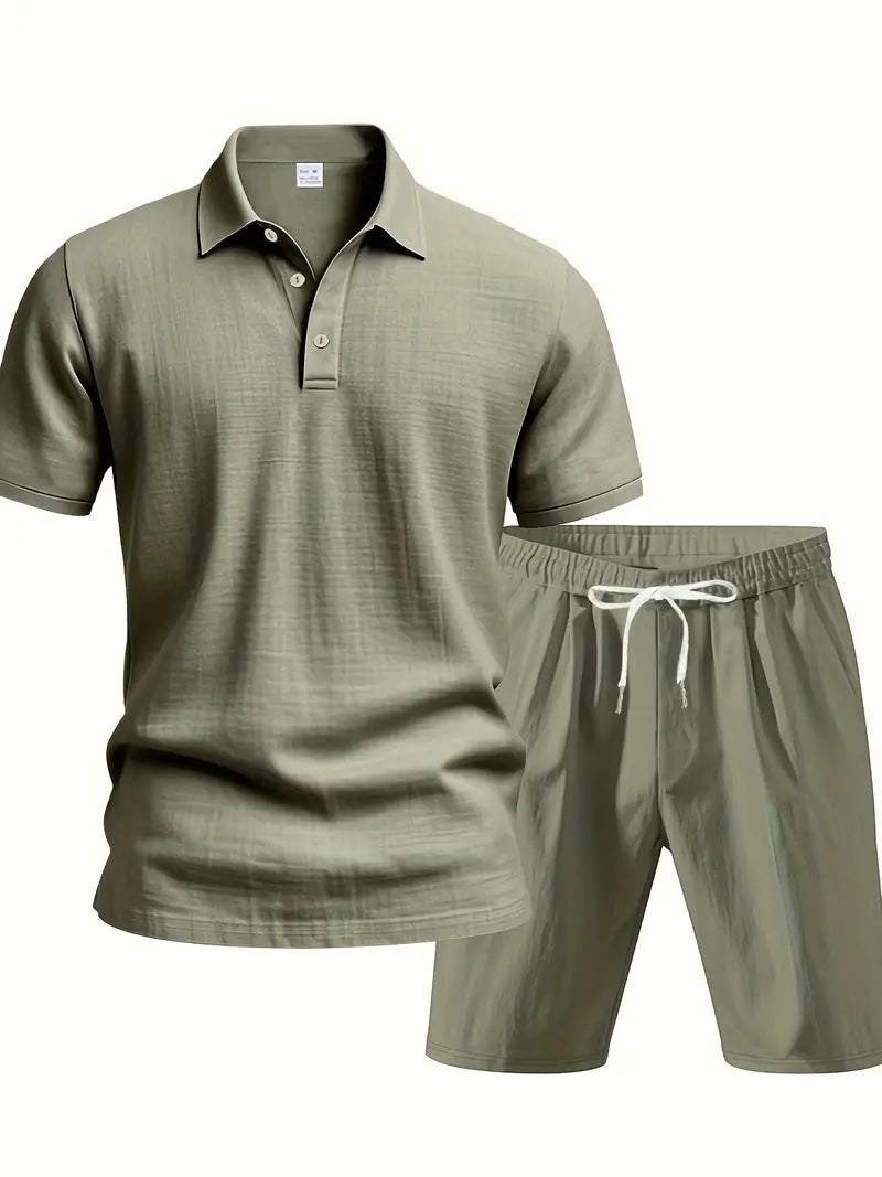Aureo Madrid™ | Conjunto de lino para hombre