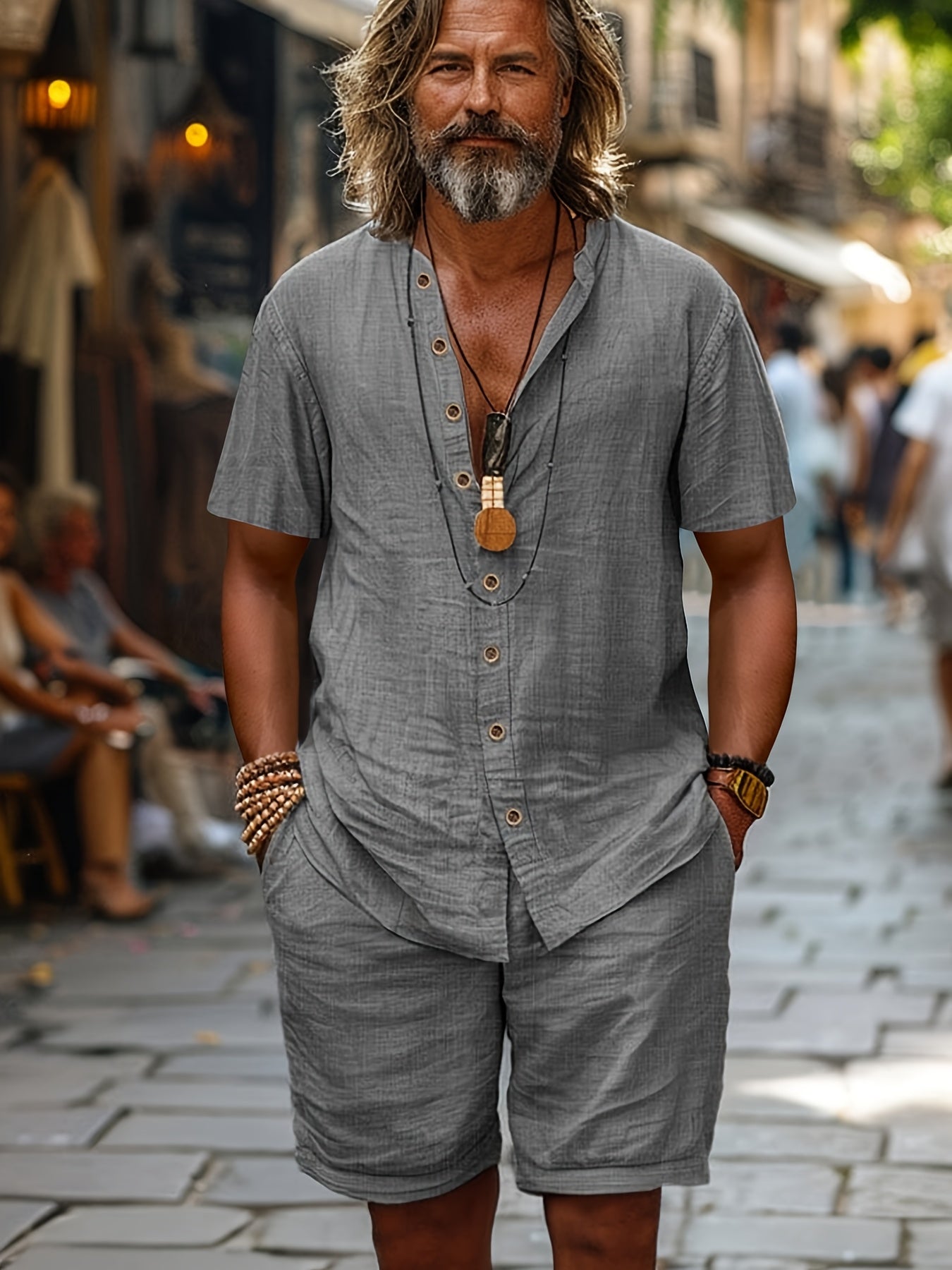 Aureo Madrid™ | Elegante conjunto de manga corta