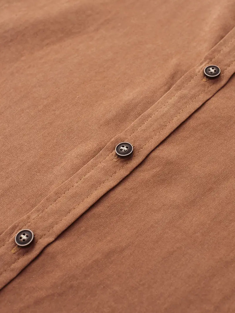 Aureo Madrid™ | Camisa informal de algodón con mangas cortas