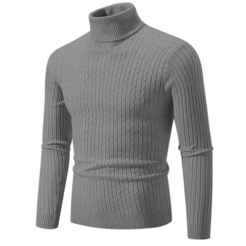 Aureo Madrid™ | Elegante jersey de cuello alto para hombre