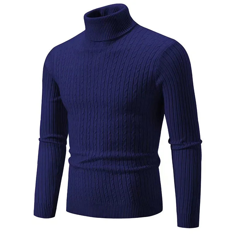 Aureo Madrid™ | Elegante jersey de cuello alto para hombre