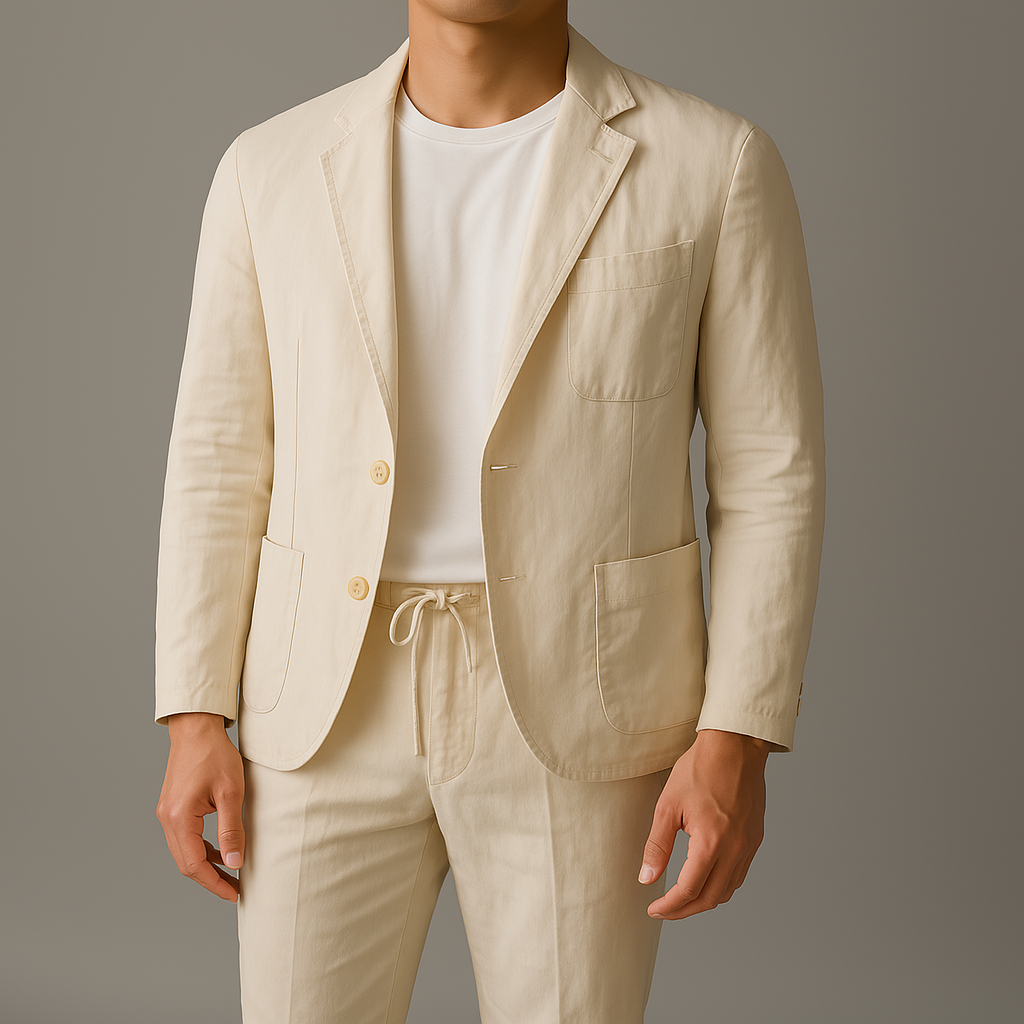 Aureo Madrid™ | Conjunto informal de lino