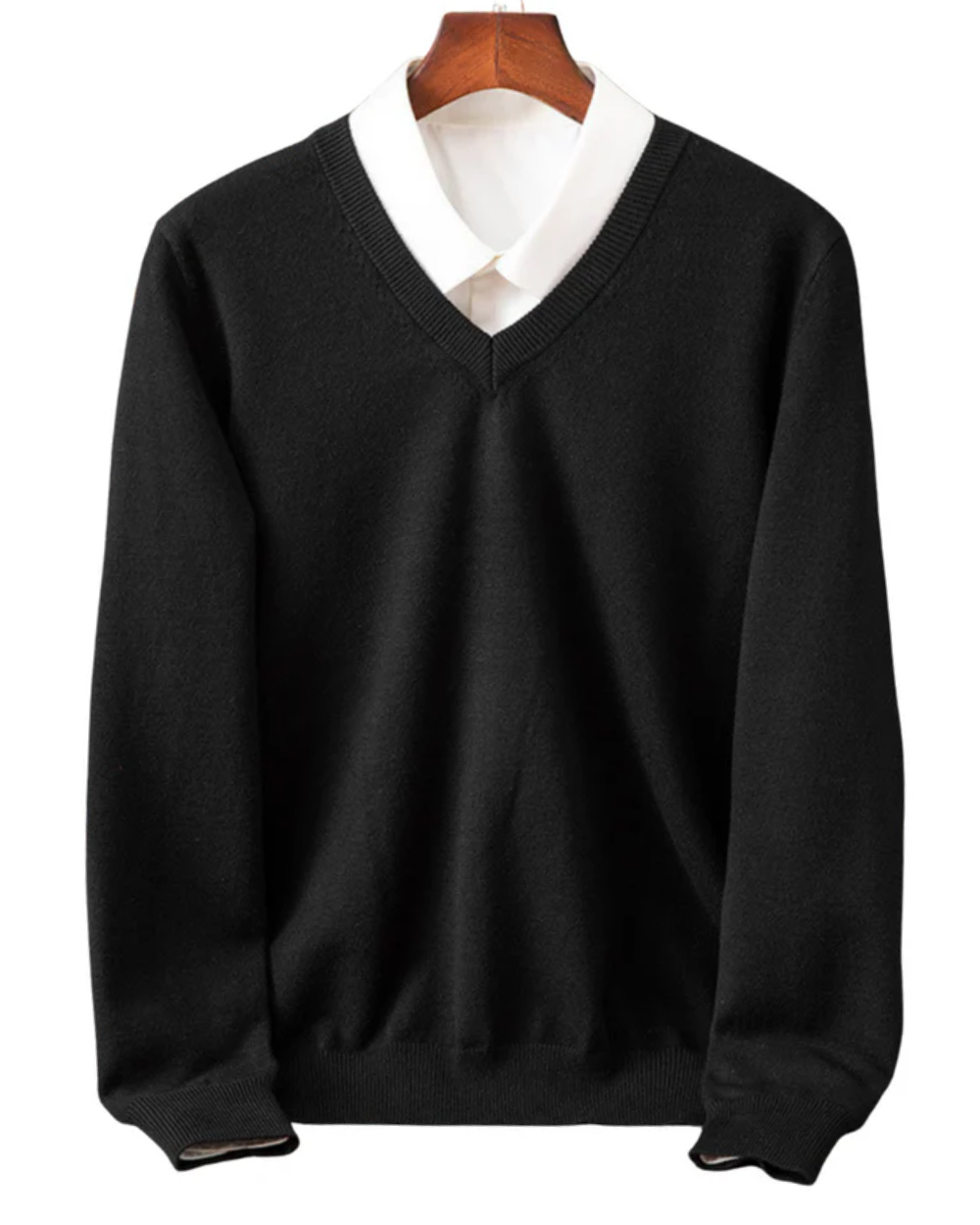 Aureo Madrid™ | Jersey elegante con cuello en V