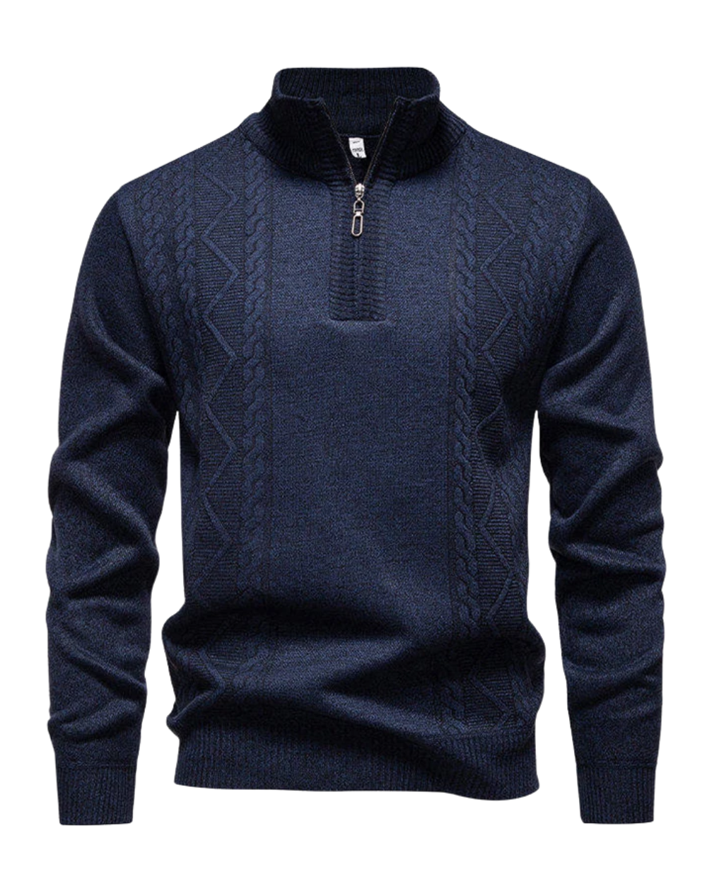 Aureo Madrid™ | Jersey vintage de punto con cremallera