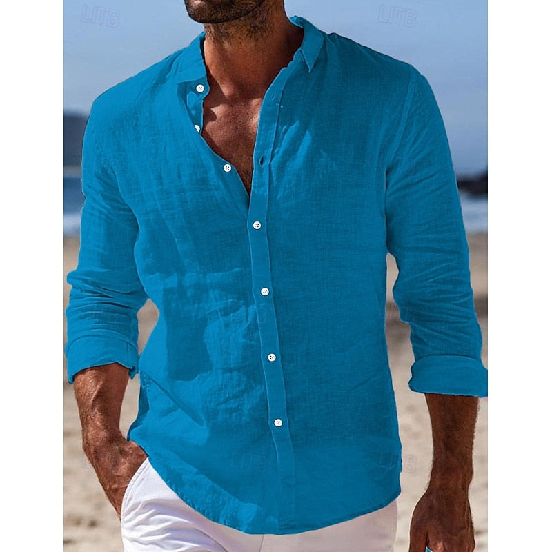 Aureo Madrid™ | Camisa informal de lino